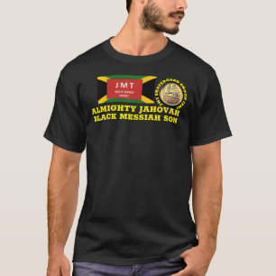 JAH &BLACK MESSIAH SON T-shirt noir basique