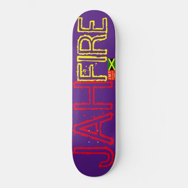 JAH FIRE SKATEBOARD / JMT USA Skate board (Recto)