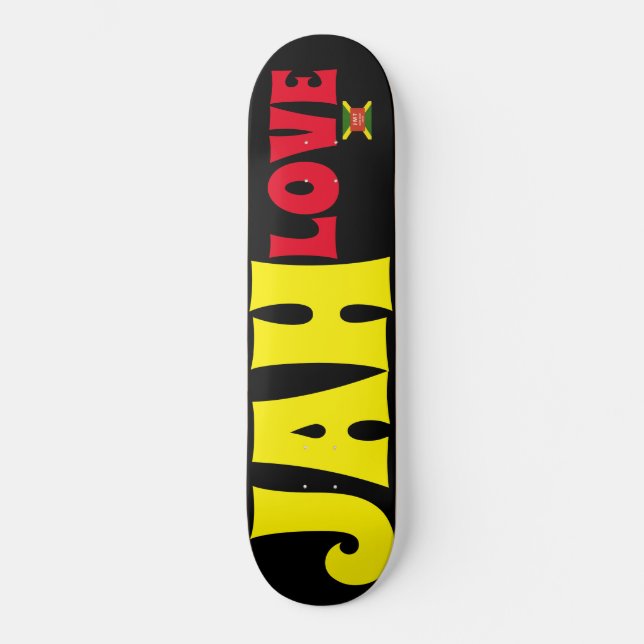 JAH LOVE Skateboard (Recto)