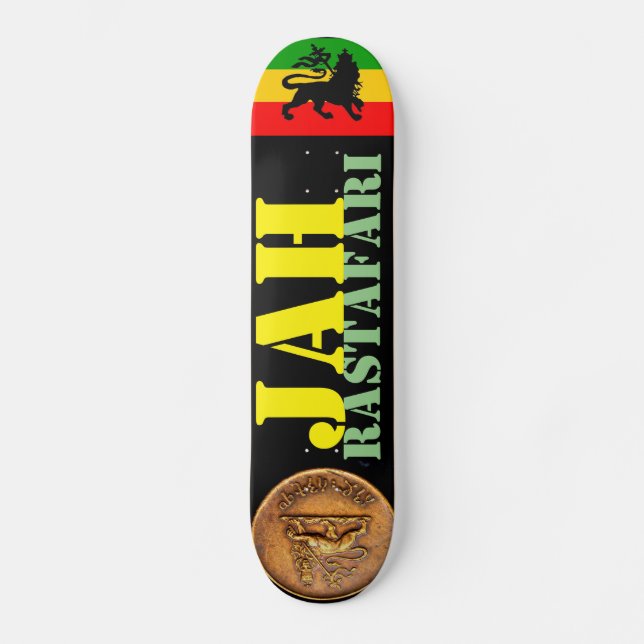 JAH RASTAFARI Skateboard (Recto)