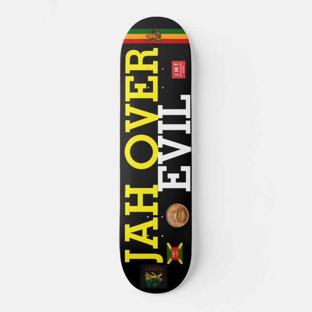 JAH SUR LE MAL Skateboard (Recto)