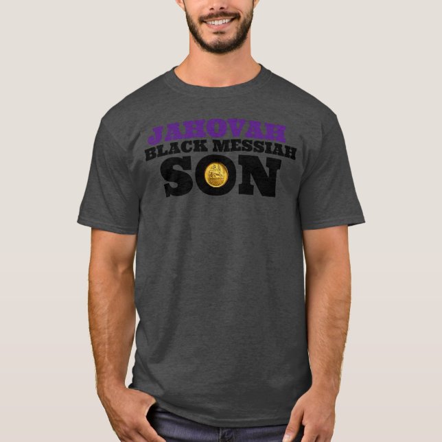 JAHOVAH BLACK MESSIAH SON T-shirt (Devant)