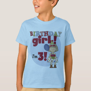 J'ai 3 Tshirts et cadeaux pour filles d'anniversai