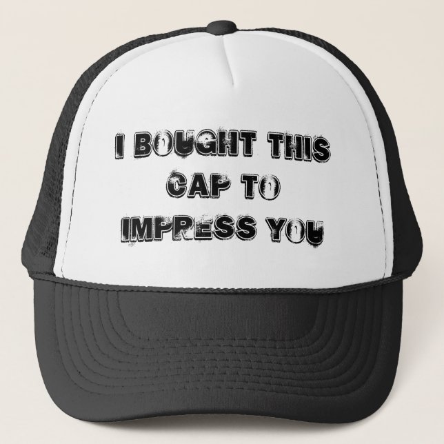 J'ai acheté ce casquette (Devant)