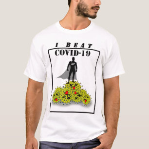 J'AI BATTU COVID-19 T-SHIRT