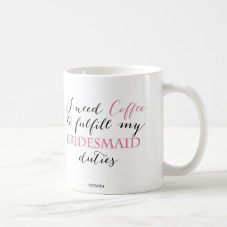 J'ai besoin de café pour accomplir ma tasse de