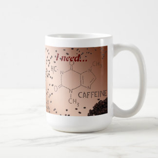 J'ai besoin de la tasse de caféine