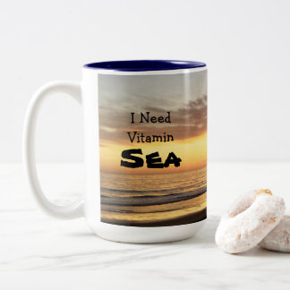 J'ai besoin de la tasse de mer de vitamine