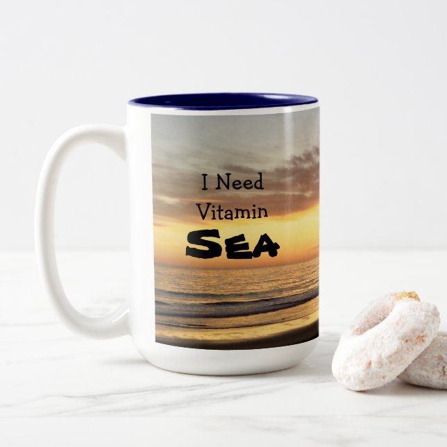 J'ai besoin de la tasse de mer de vitamine (Avec donut)