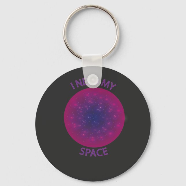 J'ai besoin de mon porte-clés Space Button (Recto)