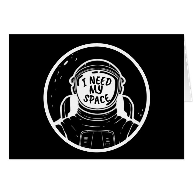 J'AI BESOIN D'ESPACE (Devant horizontal)