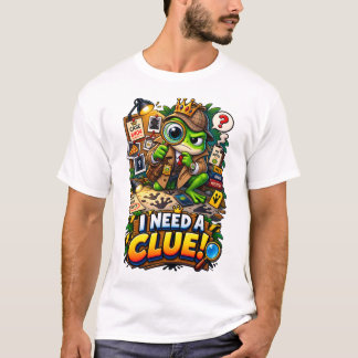 J'AI BESOIN D'UN INDICE – T-Shirt Drôle de Grenoui