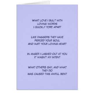 J'ai blessé votre coeur