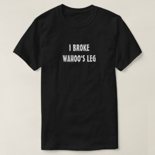 J'AI CASSÉ le T-shirt de la JAMBE du WAHOO