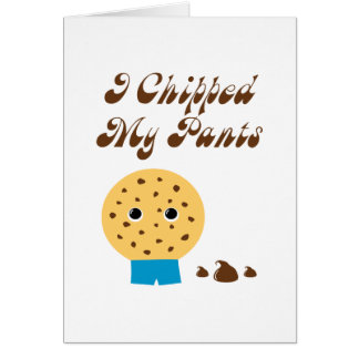 J'Ai Chiffré Mon Pantalon Chocolat Chip Cookie