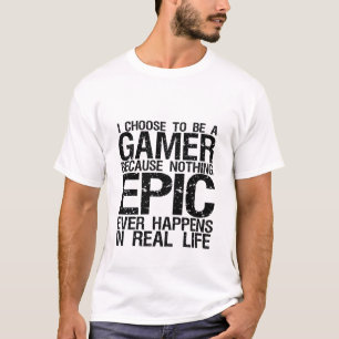 J'ai choisi d'être un gamer T-shirt drôle