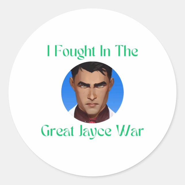 J'ai combattu dans le Sticker de guerre de Jayce (Devant)