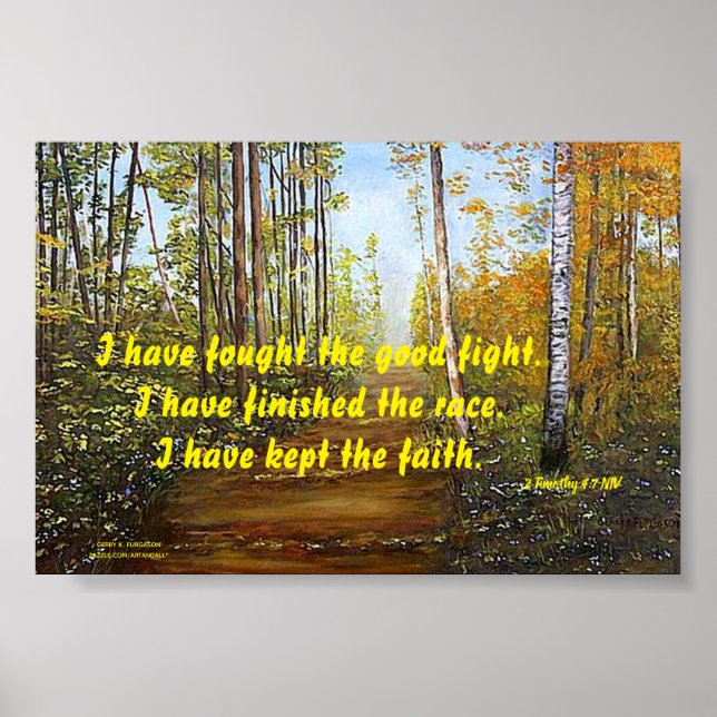 J'AI COMBATTU LE BON POSTER DE COMBAT (Devant)