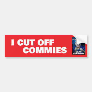J'AI COUPÉ LES COMMANDES BUMPER STICKER
