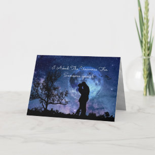 J'ai demandé à l'Univers - Carte Saint Valentin