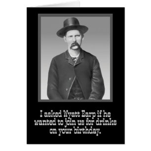 "J'ai demandé anniversaire drôle de Sauvage-Ouest