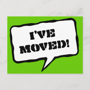 J'ai déménagé des cartes postales pour la nouvelle