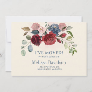 J'ai déménagé la Bourgogne Floral Moving Faire-par