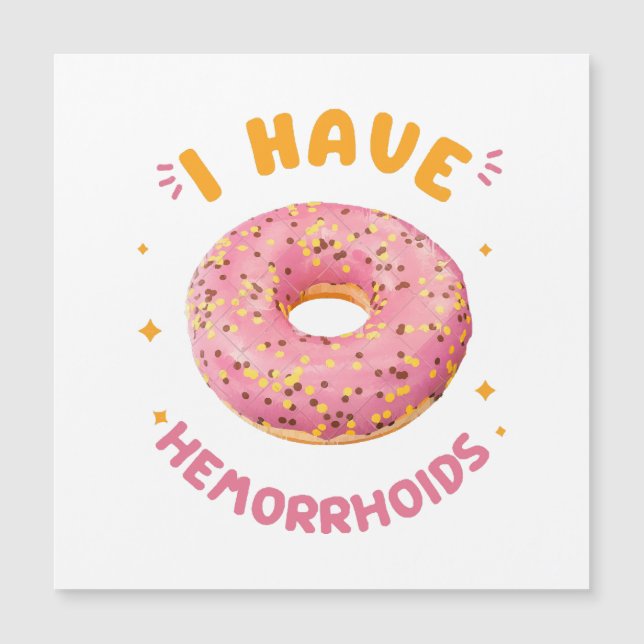 J'ai des hémorroïdes (Devant)