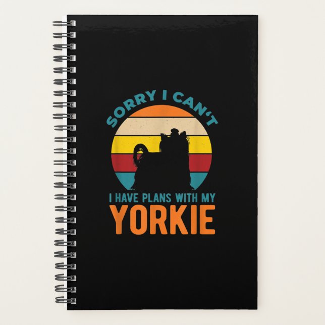 J'Ai Des Plans Avec Mon Yorkshire Terrier Yorkie (Devant)