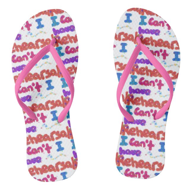 J'ai des tongs de répétition (Semelle)