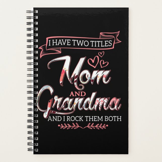 J'ai deux titres Maman, cadeau de la fête des mère (Devant)