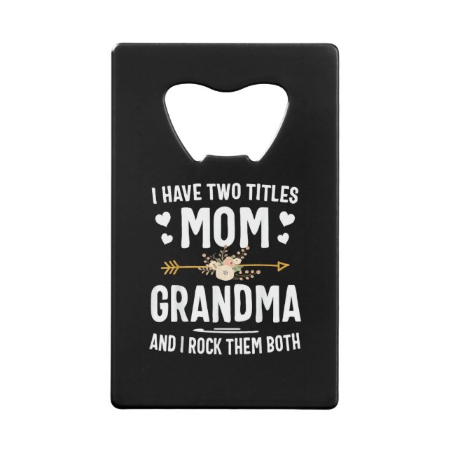 J'ai deux titres Maman et Grand-mère (Devant)