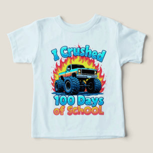 J'Ai Écrasé 100 Jours De Camion Monster De L'École
