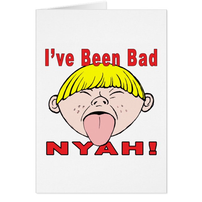 J'ai été mauvais (le garçon) (Devant)