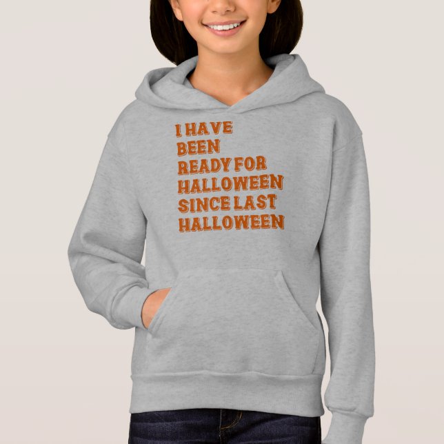 J'ai été prêt pour Halloween (Devant)