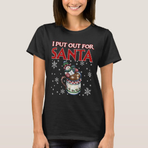 J'ai éteint pour le T-shirt de Noël de Père No