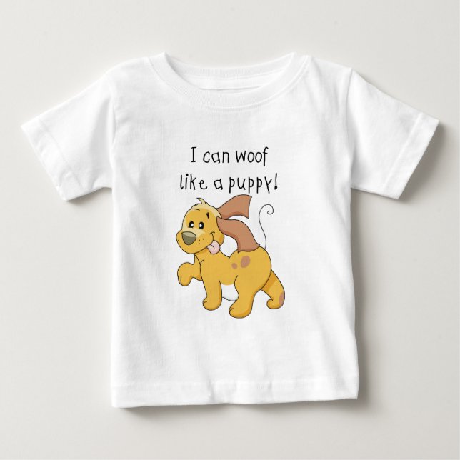 J'ai eu des maux de T-shirts et cadeaux chiots (Devant)