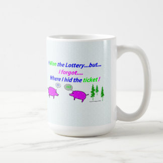 J'ai gagné la tasse de loterie (mais a caché le