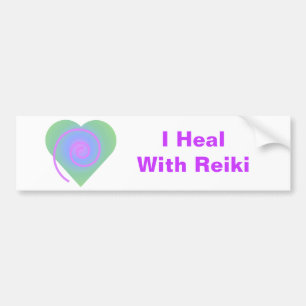 J'Ai Guéri Avec Un Sticker À Bumper Reiki