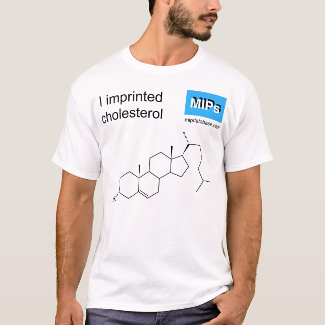 J'ai imprimé le T-shirt de cholestérol (Devant)