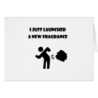 J'ai juste lancé un nouveau parfum