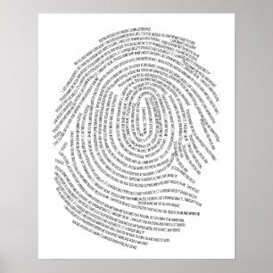 "J'ai la dyslexie !" Affiche