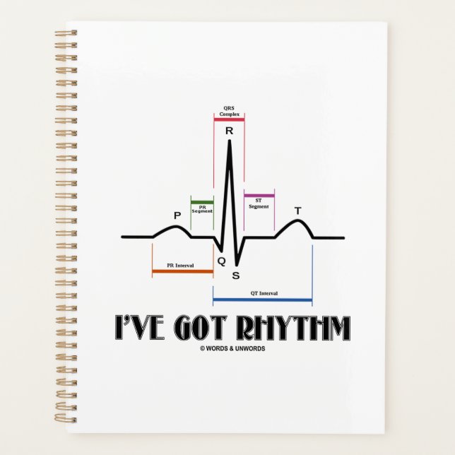 J'ai le rythme ECG EKG Electrocardiogramme (Devant)