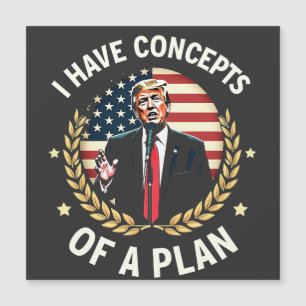 J'Ai Les Concepts D'Un Plan Trump Débat Élection