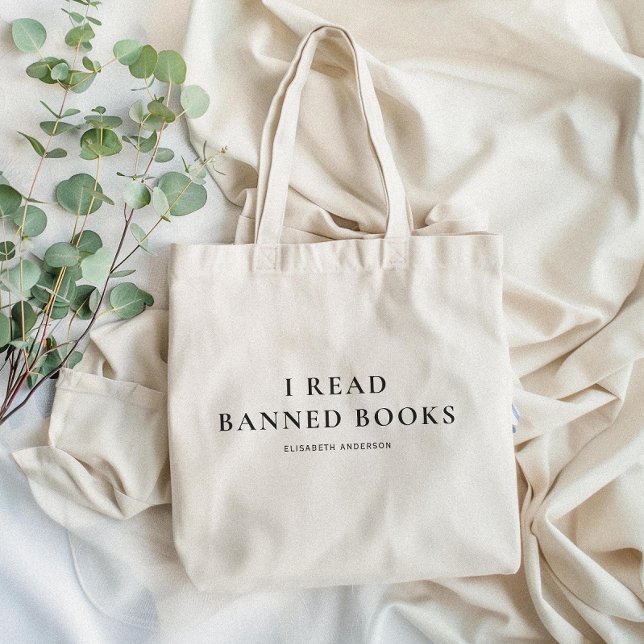 J'ai lu le Sac fourre-tout de livre interdit (Make a bold statement with the I Read Banned Books tote, bold, smart, and proudly rebellious.)