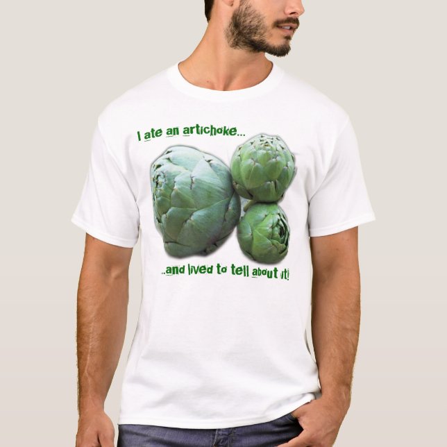 J'ai mangé un artichaut… T-shirt (Devant)
