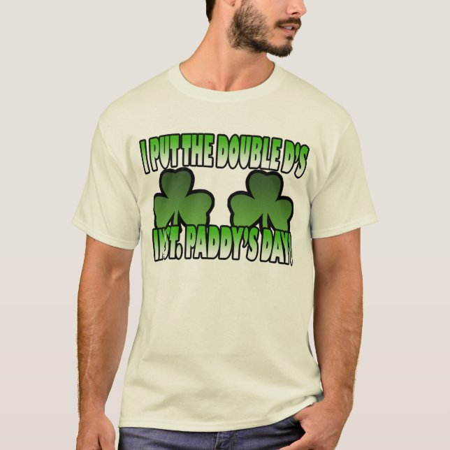J'ai mis les doubles d dans le T-shirt du jour du (Devant)