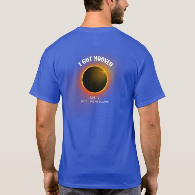 J'ai obtenu à T-shirt musardé l'éclipse solaire (Dos)