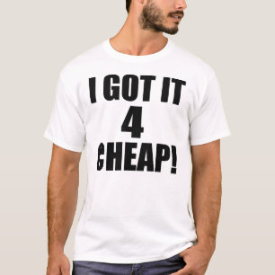 J'ai obtenu lui 4 BON MARCHÉ -- T-shirt