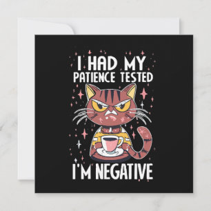 J'ai passé mon test de patience !
